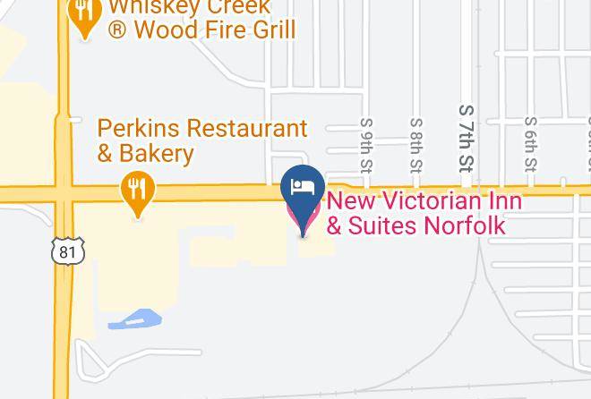 Madison - New Victorian Inn & Suites Norfolk Maps