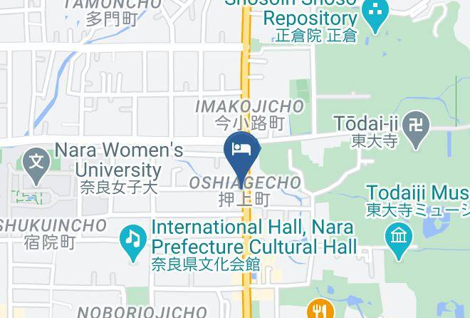 Nara City - Hotel New Wakasa Maps