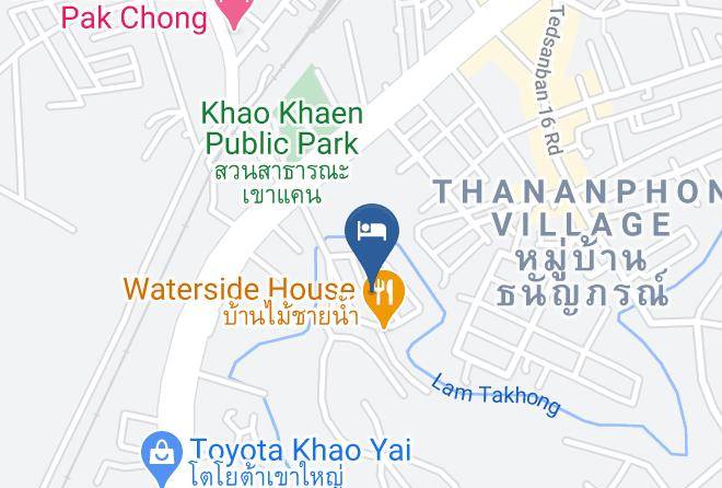 Amphoe Pak Chong - New Wanchai Hotel Maps