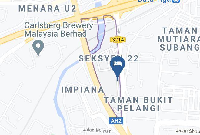 Petaling - New Wave Hotel Shah Alam Maps
