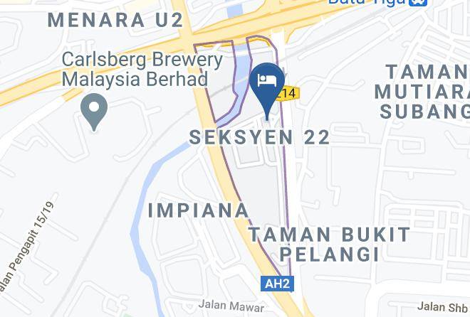 Petaling - New Wave Shah Alam Hotel Maps