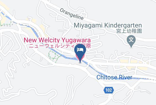 New Welcity Yugawara Map - Shizuoka Pref - Atami City