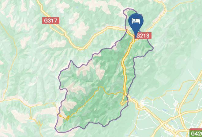 Aba Zangzu Qiangzu Aut Prefecture - New Wenchuan Hotel Maps