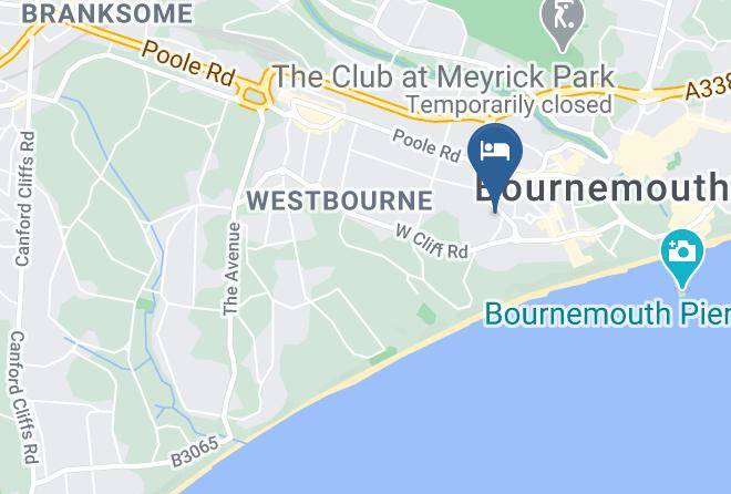 Bournemouth - New West Cliff Hotel Maps