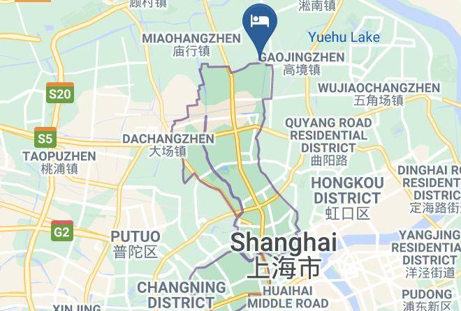 Jing An District - New West Street International Hotel Maps