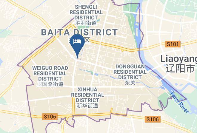 Liaoyang - New World Express Hotel Maps