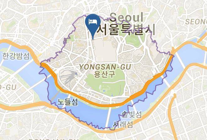 Yongsangu - New World Hotel Maps