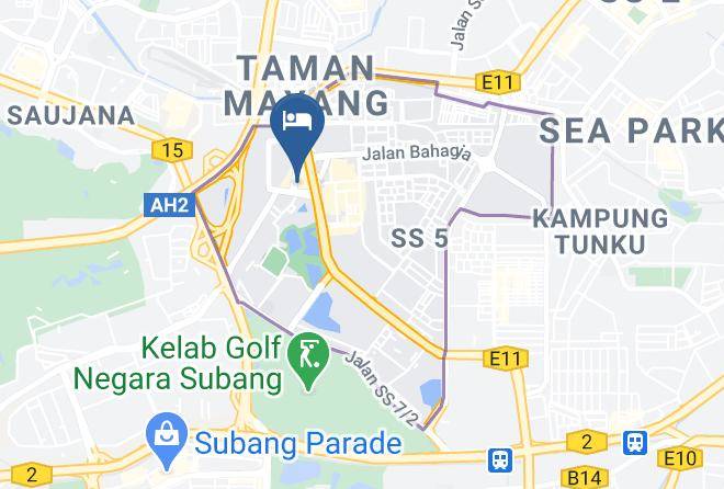 Petaling - New World Petaling Jaya Hotel Maps