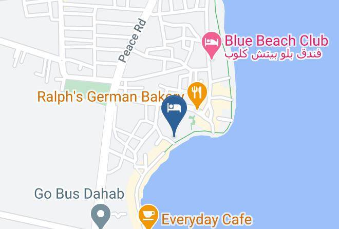 Dahab - New Yalla Hotel Maps