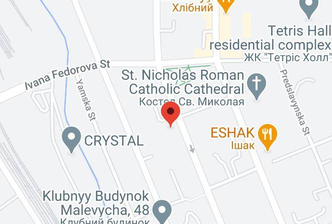 Kyiv - New York Boutique Hotel Maps