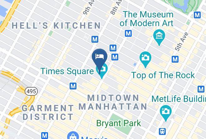 New York - New York Marriott Marquis Maps