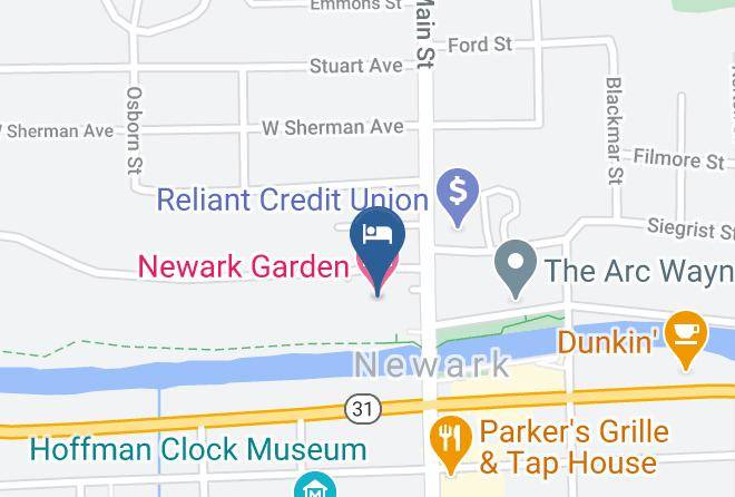 Wayne - Newark Garden Hotel Maps