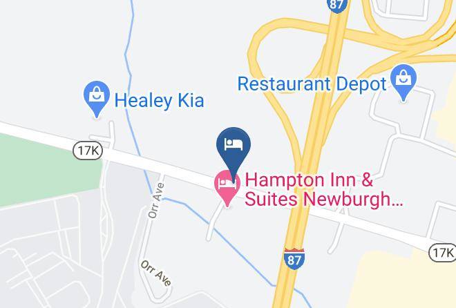 Orange - Newburgh Stewart Airport Hotel Maps