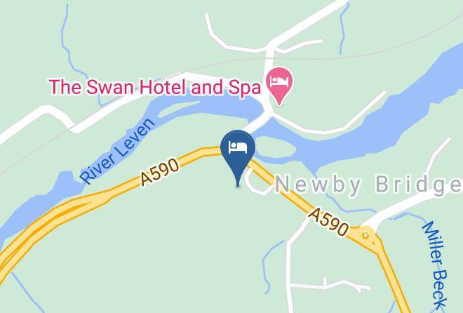 Cumbria - Newby Bridge Hotel Maps