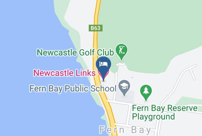Fern Bay Motel Map