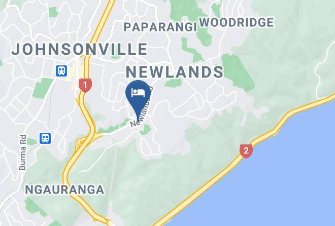 Newlands Court Motels Map