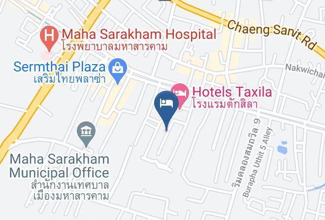 Mueang Maha Sarakham District - Newpattana Hotel Maps