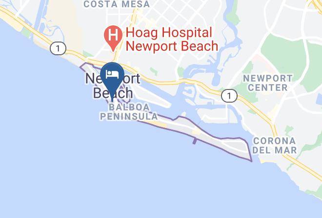 Orange - Newport Beach Hotel A Four Sisters Inn Maps
