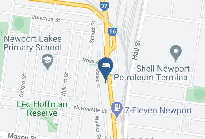 Hobsons Bay - Newport Homestay & Lodge Maps