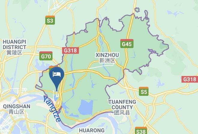 Newport International Hotel Wuhan Map