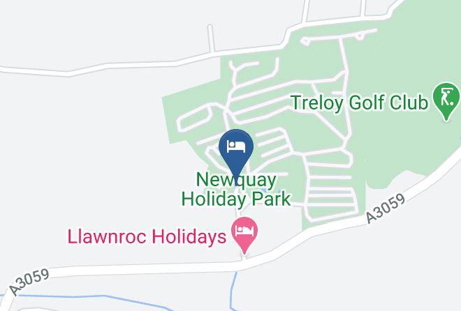 Cornwall - Newquay Holiday Park Maps