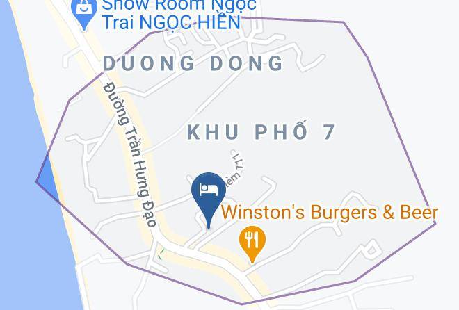 Phu Quc - Newstar Bungalow Maps