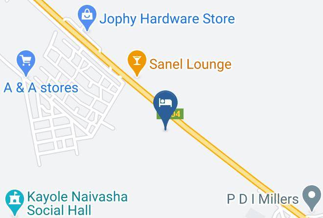 Nakuru - Newstead Hotel Naivasha Maps