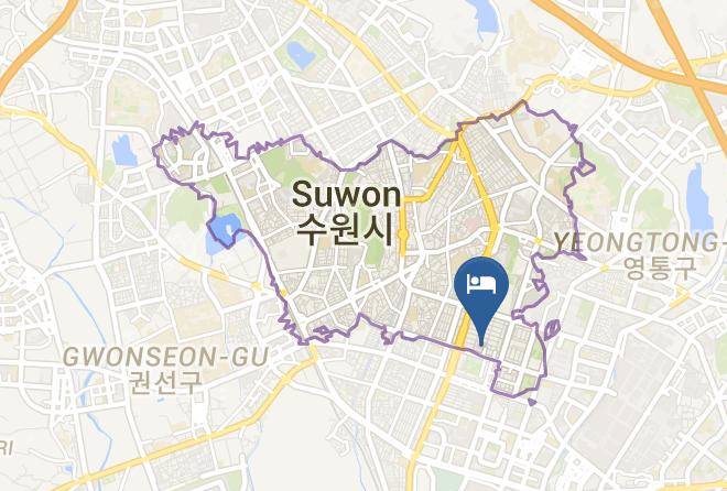 Paldalgusuwonsi - Newsuwon Benikea Tourist Hotel Maps