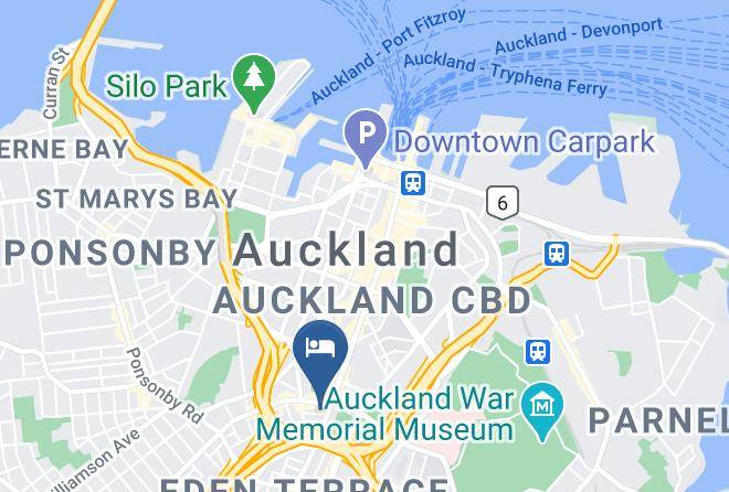 Auckland Auckland Central - Newton Lodge Maps