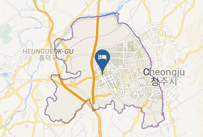 Heungdeokgucheongjusi - Newvera Tourist Hotel Maps