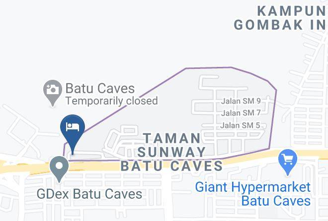 Gombak - Newwave Hotel Maps