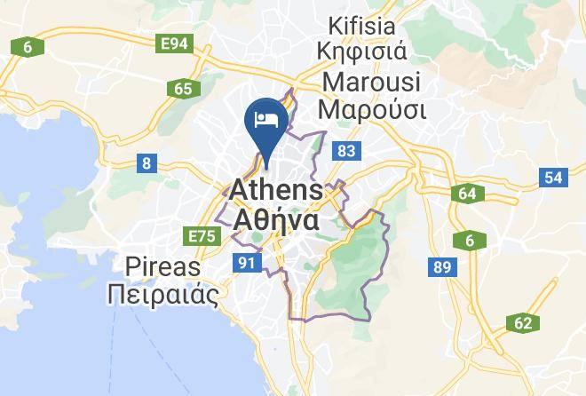 Central Athens - Next To Metro Apt Maps