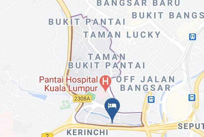 Kuala Lumpur - Nexus Regency Suite & Hotel Petaling Jaya Maps