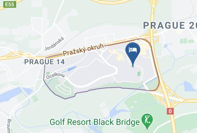 Prague - Nexus Ubytovna Praha Maps
