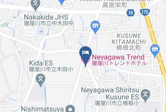 Neyagawa City - Neyagawa Trend Hotel Maps