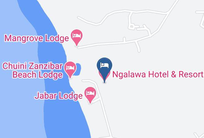 West - Ngalawa Hotel & Resort Maps