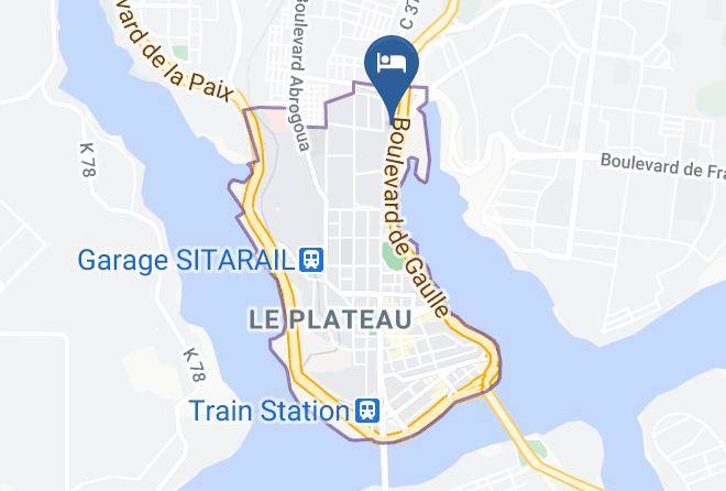 Abidjan - Ngaliema Resort Club Maps