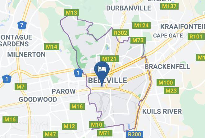 City Of Cape Town - Ngena Sleep And Go Bellville Maps