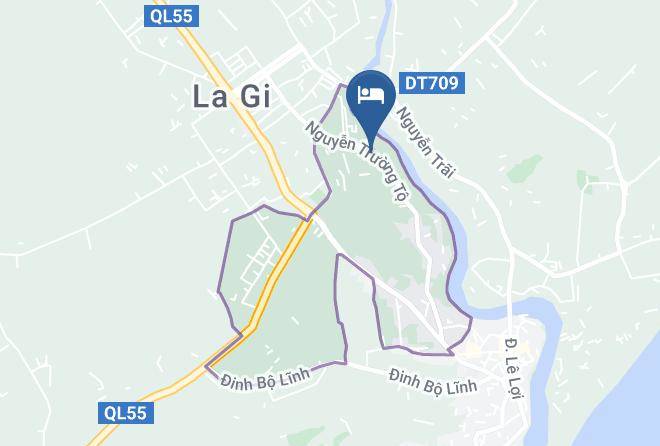 La Gi - Ngoc Nam Hotel Maps