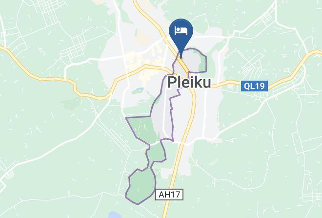 Pleiku - Ngoc Se Hotel Coffee Billiards Maps