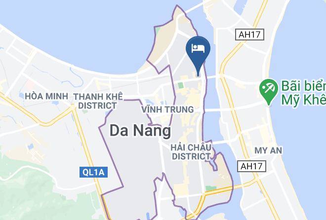 Da Nang - Ngoi Nha Xanh Hotel Maps