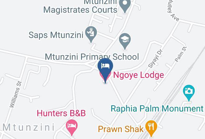 King Cetshwayo - Ngoye Lodge Maps
