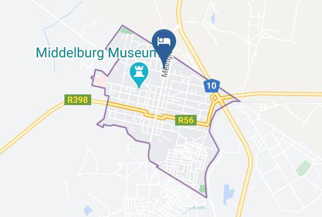 Chris Hani - Nguni Country Lodge Maps