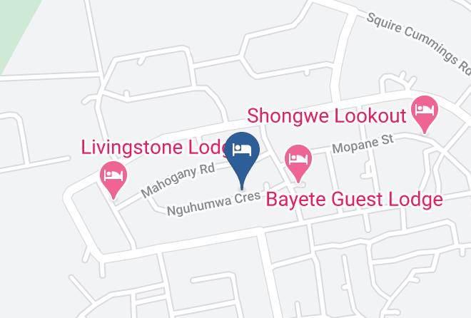 Hwange - Nguni Lodge Maps