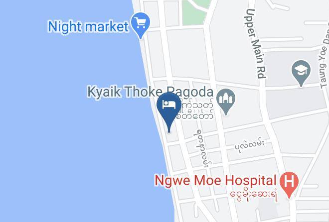 Mawlamyine - Ngwe Moe Hotel Maps