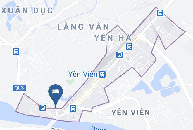 Th Trn Yen Vien - Nha Ngh Khanh Linh Maps