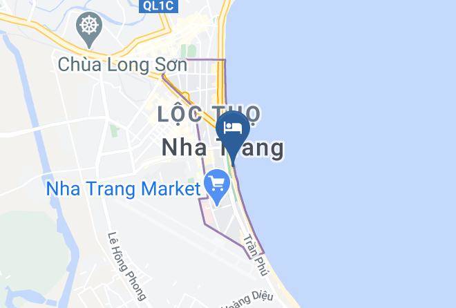 Nha Trang Beach Map