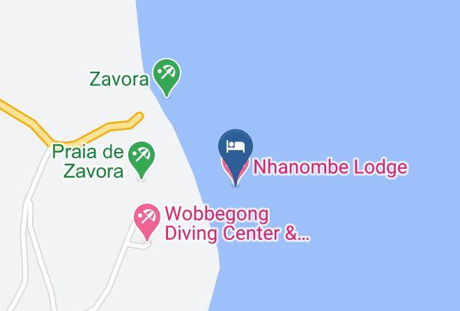 Inharrime - Nhanombe Lodge Maps