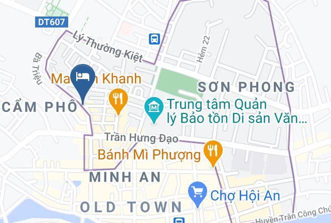 Hi An - Nhi Trung Hotel Maps