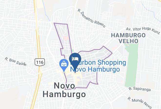 Novo Hamburgo - Nhtel Acomodacoes Maps